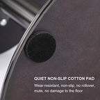 Black Titanium Stainless Steel Bar Stools