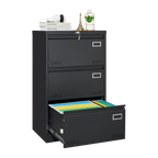 3 Drawer Locking Lateral File Cabinet