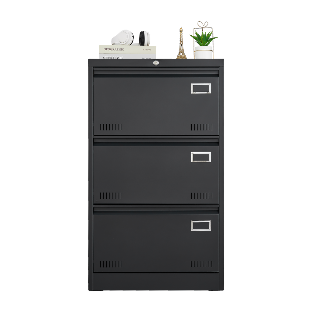 3 Drawer Locking Lateral File Cabinet