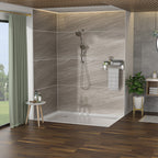 Dual Shower Head Wall Mounted Faucet