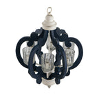 Wood Chandelier 6-Light Farmhouse Pendant Lighting