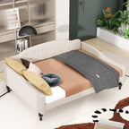 Full Size Upholstered Tufted Daybed