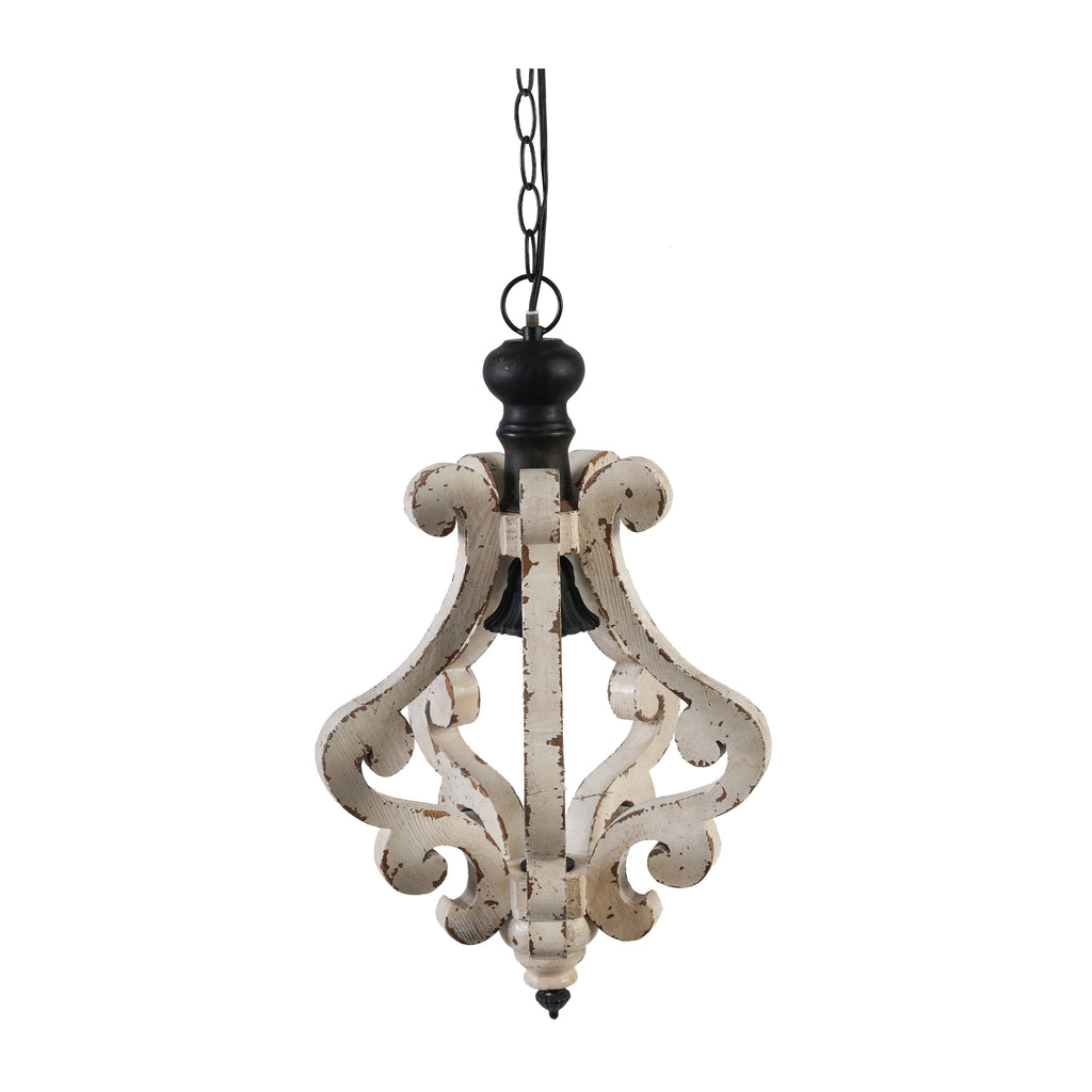 Farmhouse Chandelier, Distressed