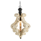 Farmhouse Chandelier, Distressed