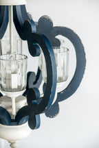 Wood Chandelier 6-Light Farmhouse Pendant Lighting