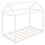 Twin Size Wooden House Bed