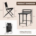 3-Piece Patio Bistro Set