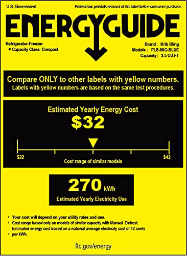 3.5 Cu.ft Compact Refrigerator