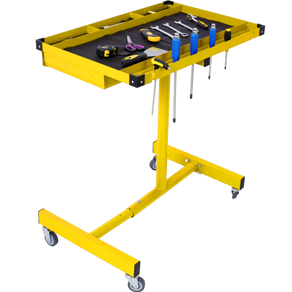 Adjustable Work Table with Drawer