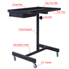 Adjustable Tear Down Work Table with Drawer