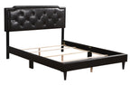 Deb G1116-QB-UP Queen Bed - All In One Box, Cappuccino