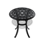 5-Piece Set Of Cast Aluminum Patio Furniture