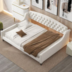 Modern Luxury Tufted Button Daybed