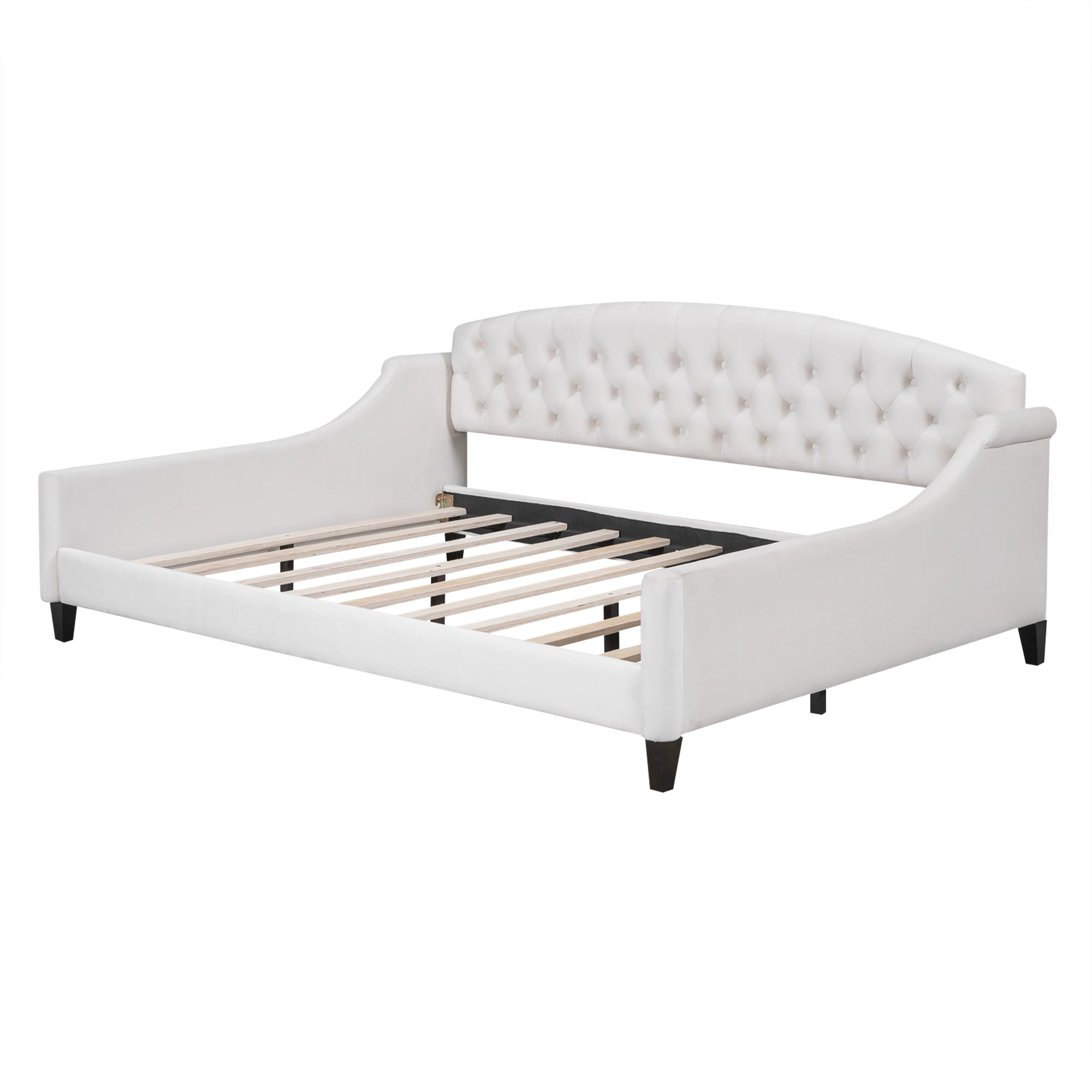 Modern Luxury Tufted Button Daybed