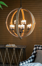 9-Light Globe Chandelier