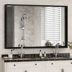 36x24 Inch Beveled Edge Bathroom Mirror