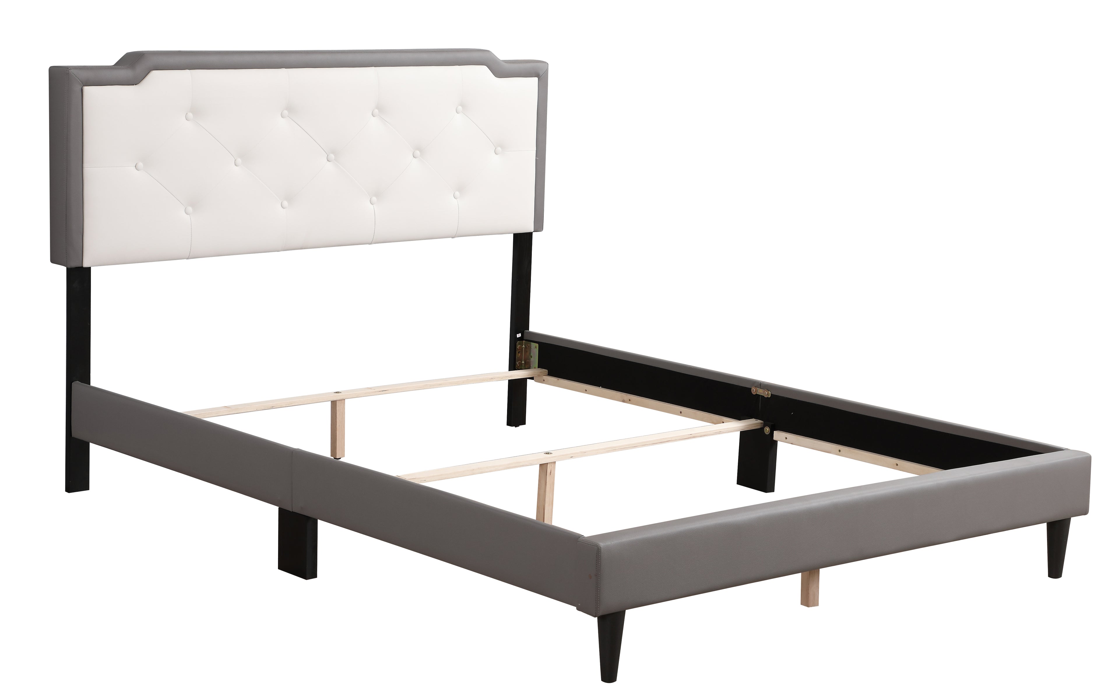 Charming Full Bed With Subtle Light