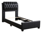Stylish Contemporary Twin Bed in Bold
