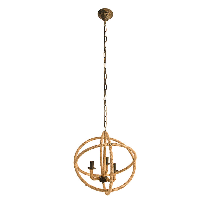 3-Light Farmhouse Chandelier