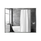 40x30 Inch Bathroom Mirror with Beveled Edge