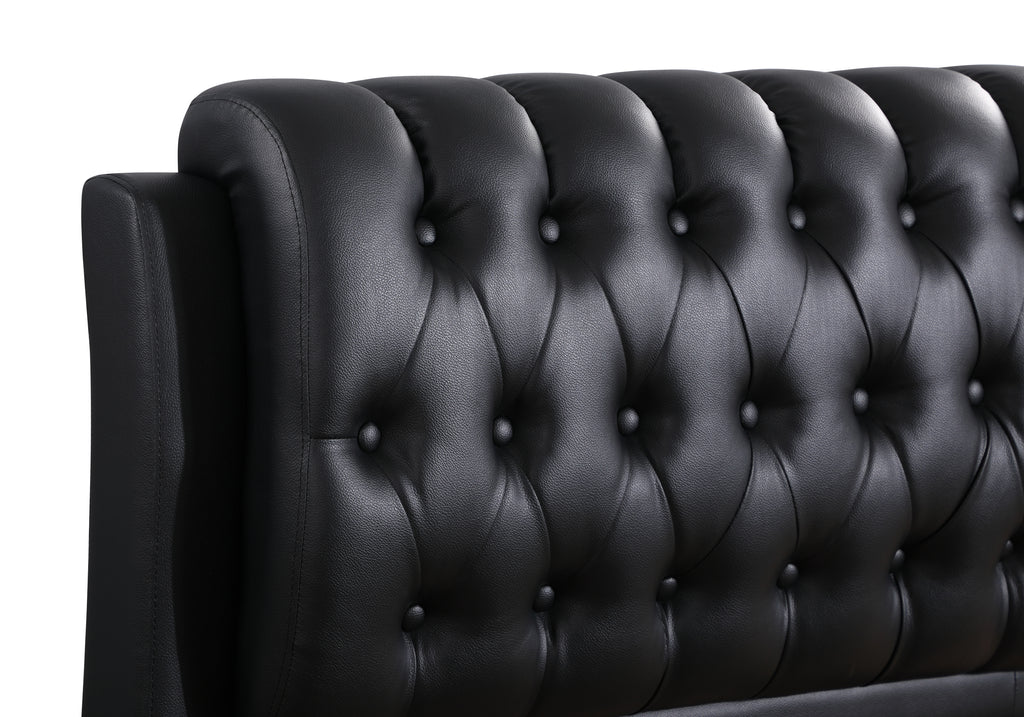 Stylish Contemporary Twin Bed in Bold