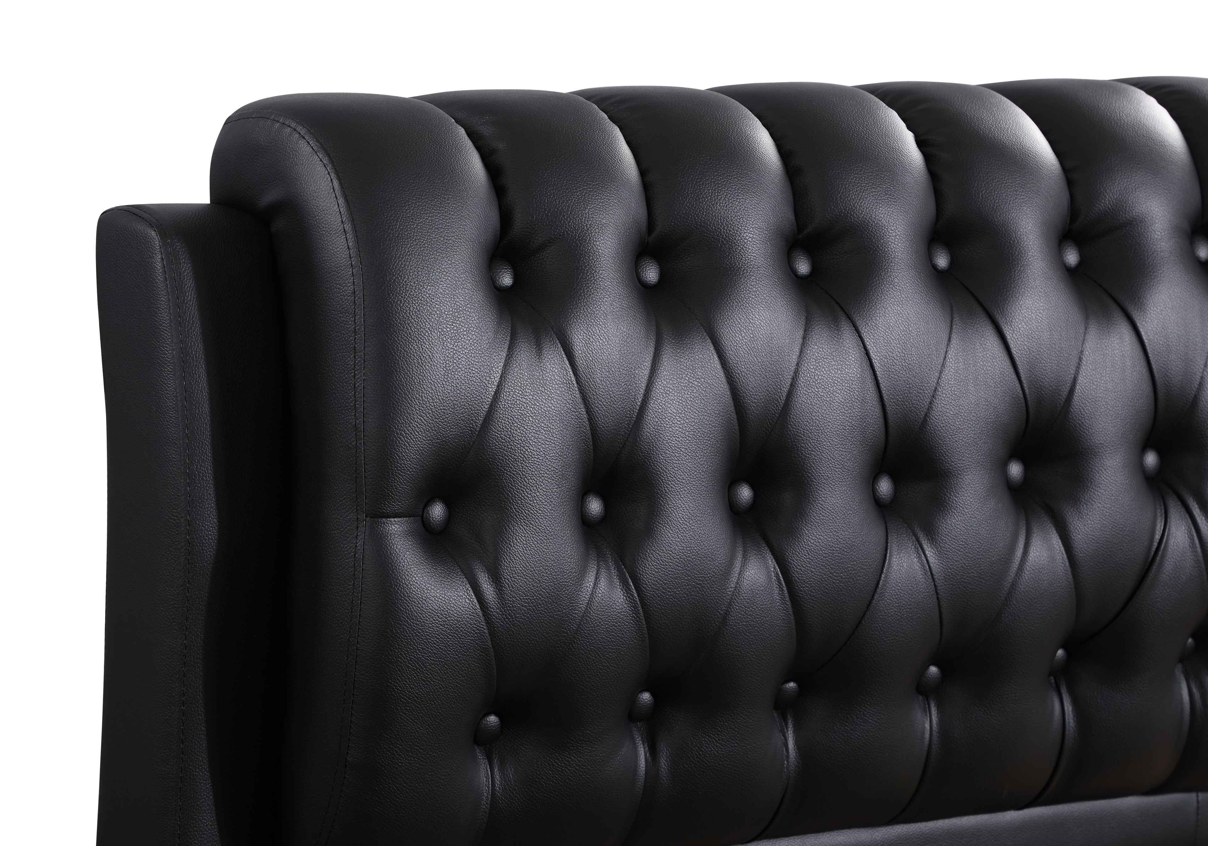 Stylish Contemporary Twin Bed in Bold