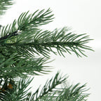 HOMCOM 6ft Tall Prelit Artificial Christmas Tree