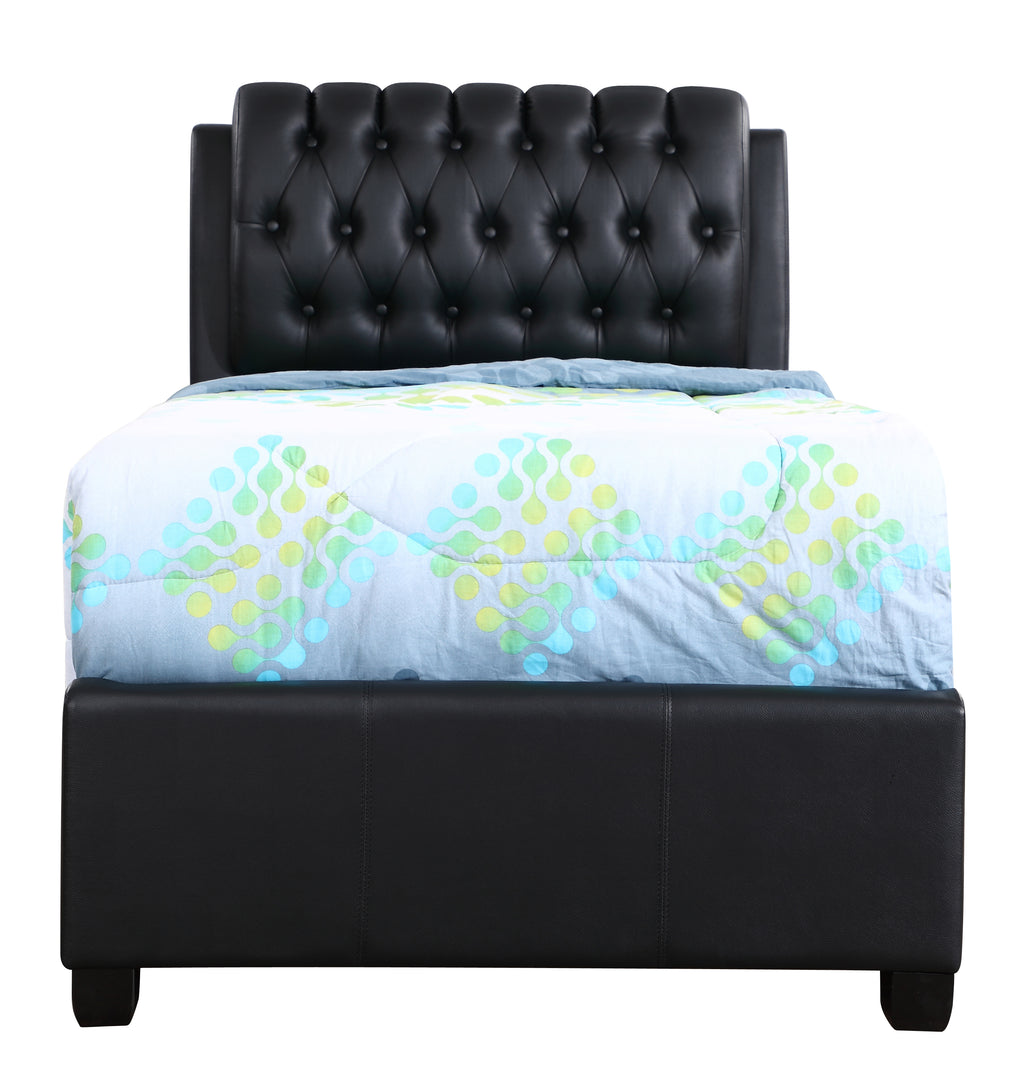 Stylish Contemporary Twin Bed in Bold