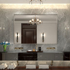 40x30 Inch Bathroom Mirror with Beveled Edge