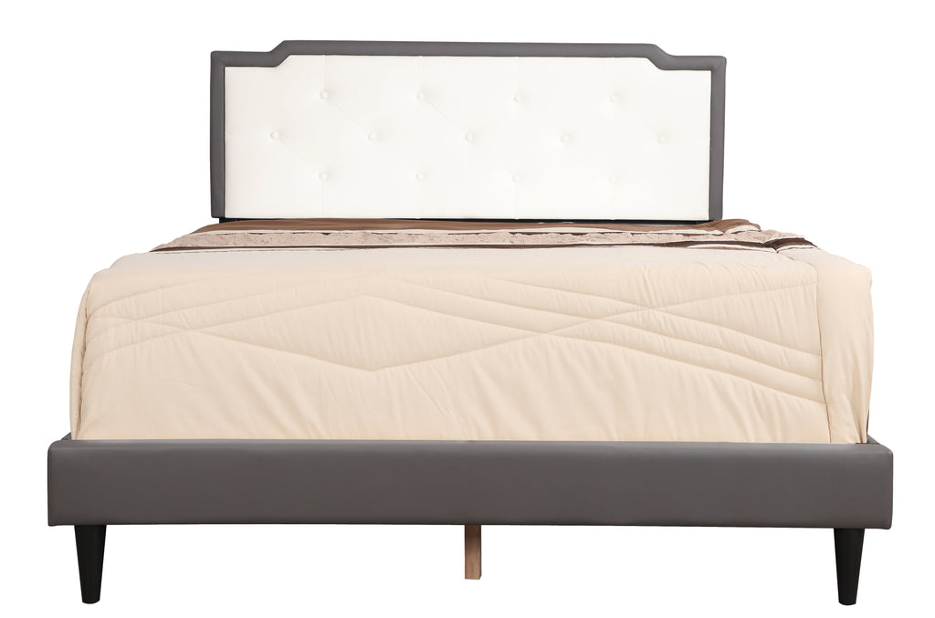 Charming Full Bed With Subtle Light