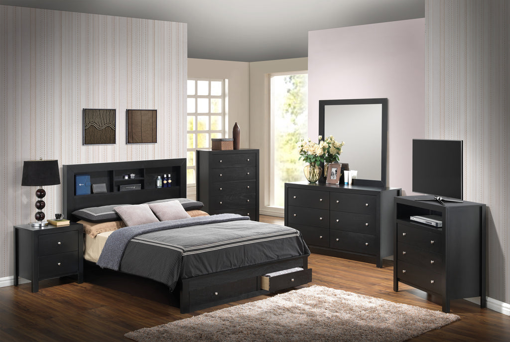 Elegant Storage Bed With Modern Design