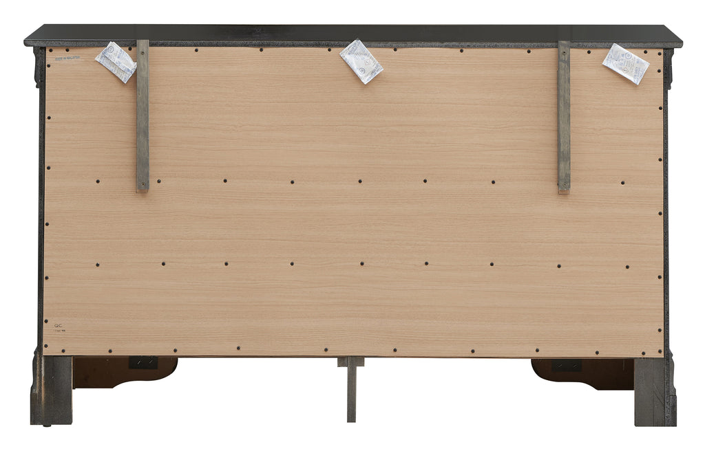 Sophisticated Metallic Dresser