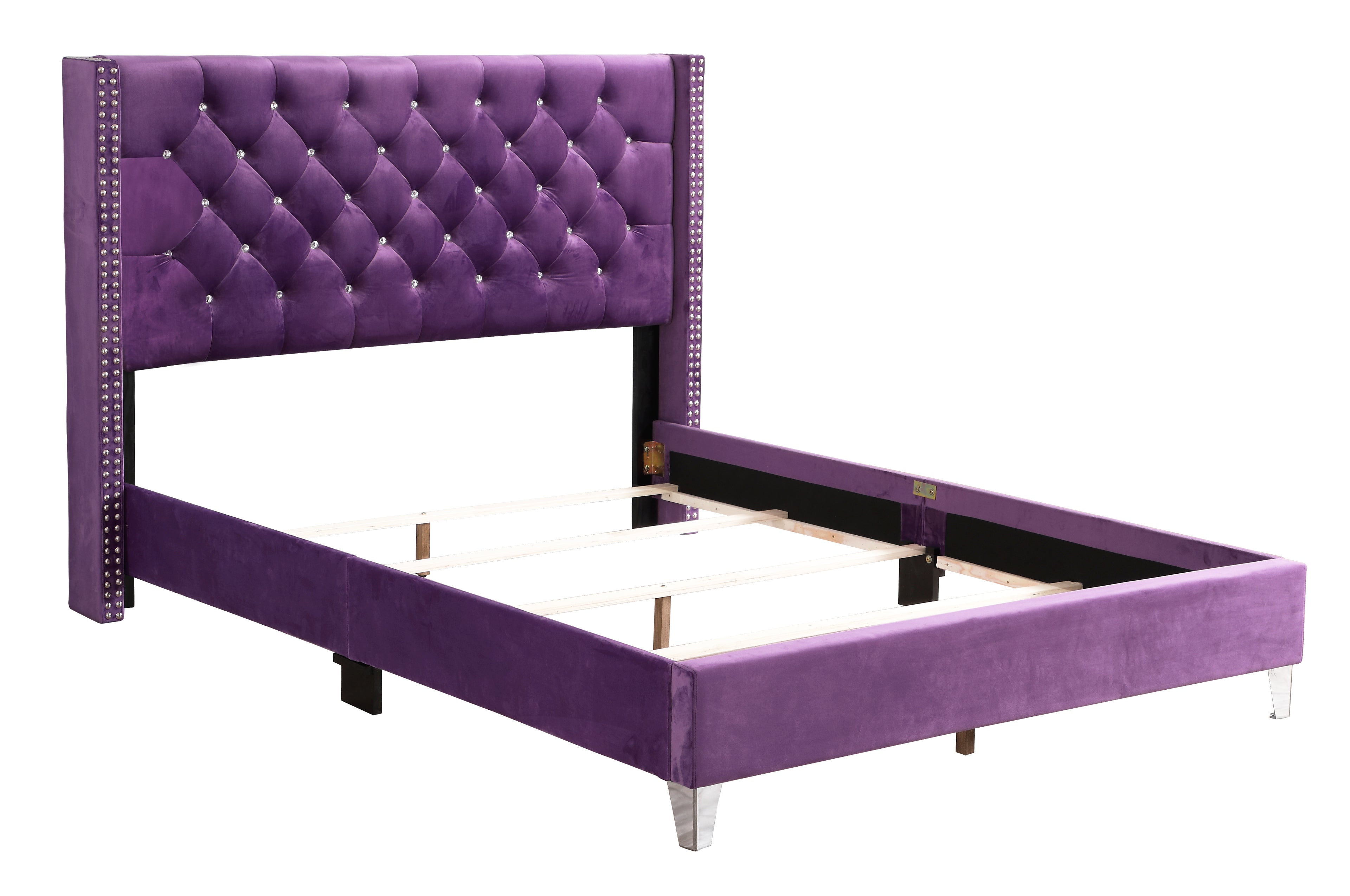 Tranquil Upholstered Bed Frame