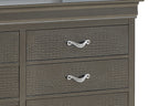 Sophisticated Metallic Dresser