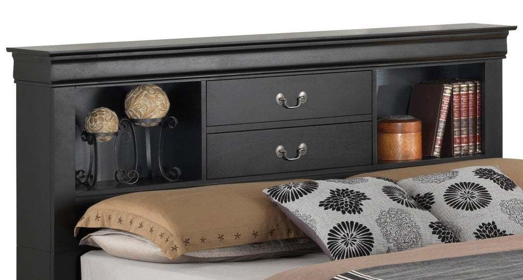Elegant Full Storage Bed With Classic Charm