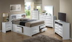 Contemporary Full Storage Bed