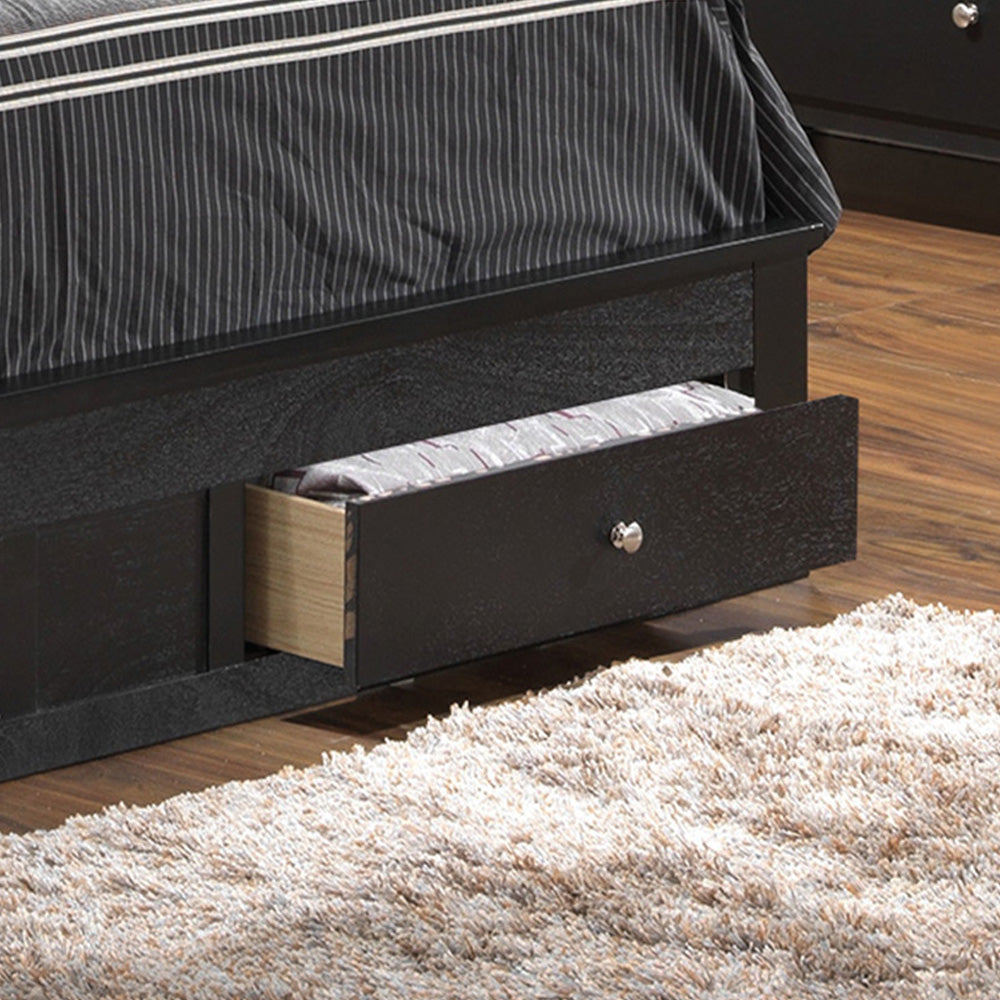 Versatile Full Storage Bed In Sleek