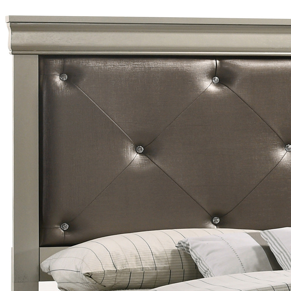 Elegantly Designed Transitional Queen Bed