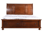 Traditional Cherry King Bed With Timeless Appeal