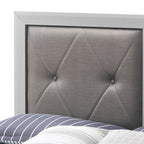 Transitional Queen Bed In Elegant