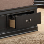 Elegant Full Storage Bed With Classic Charm