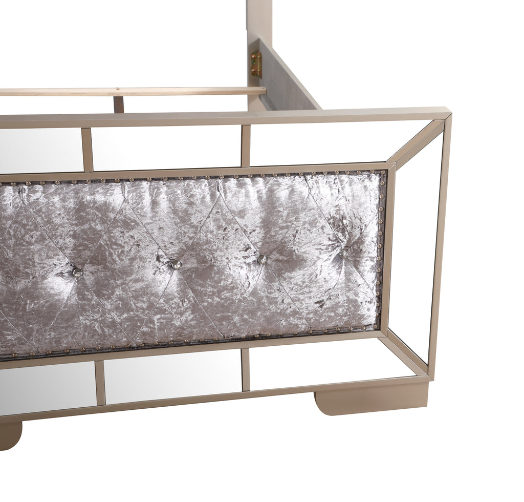 Elegant Contemporary Twin Bed