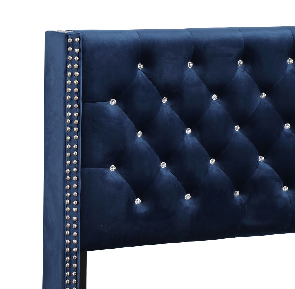 Stylish Upholstered Queen Bed