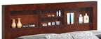 Transitional Cherry Full Bed For Timeless Elegance