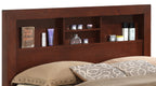 Transitional Cherry Full Storage Bed