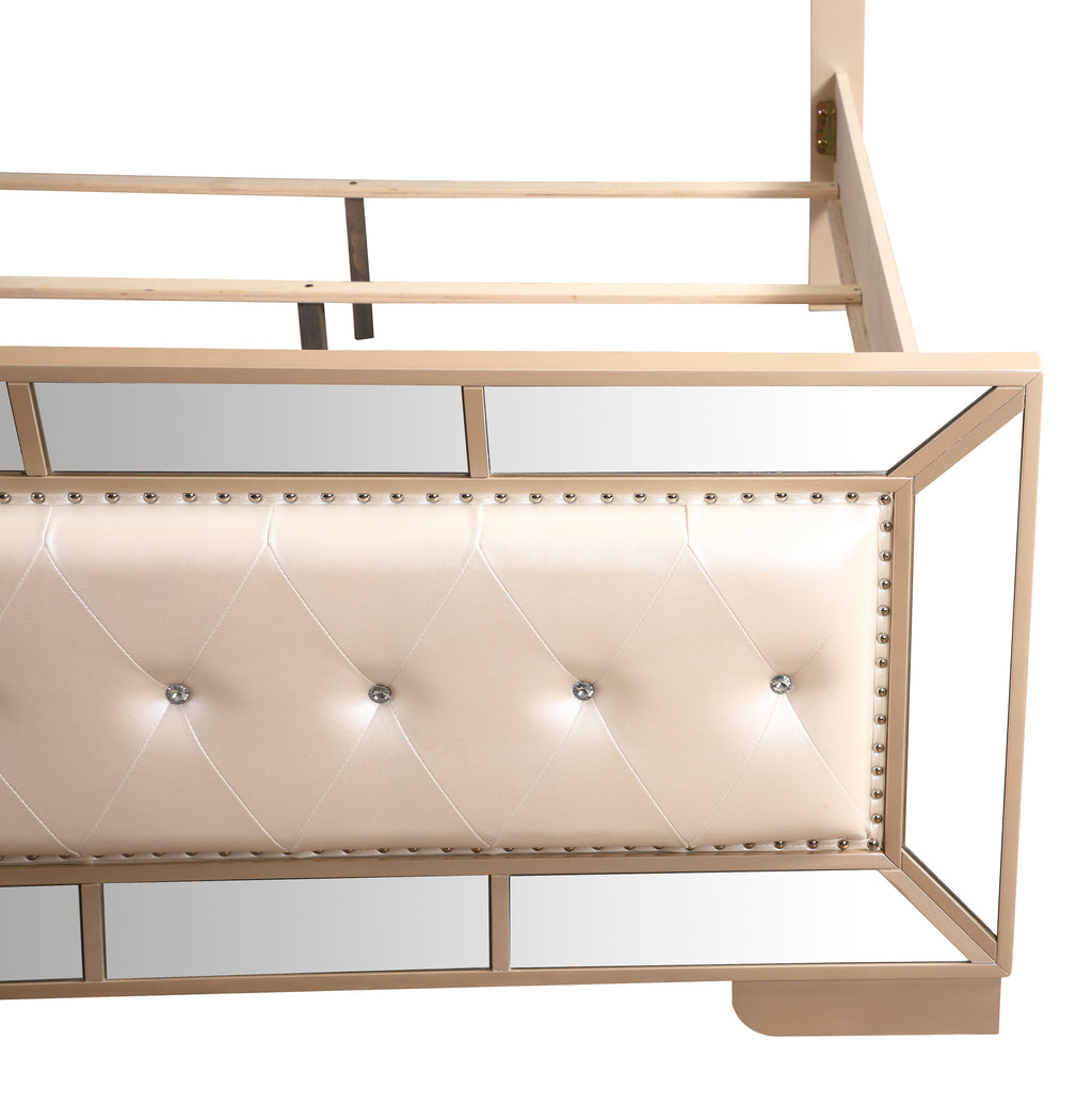Contemporary Pearl Full Bed For Modern Spaces