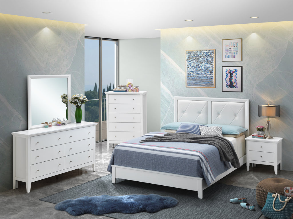 Elegant Transitional Bed Frame