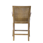 Cane Back Counter Stool