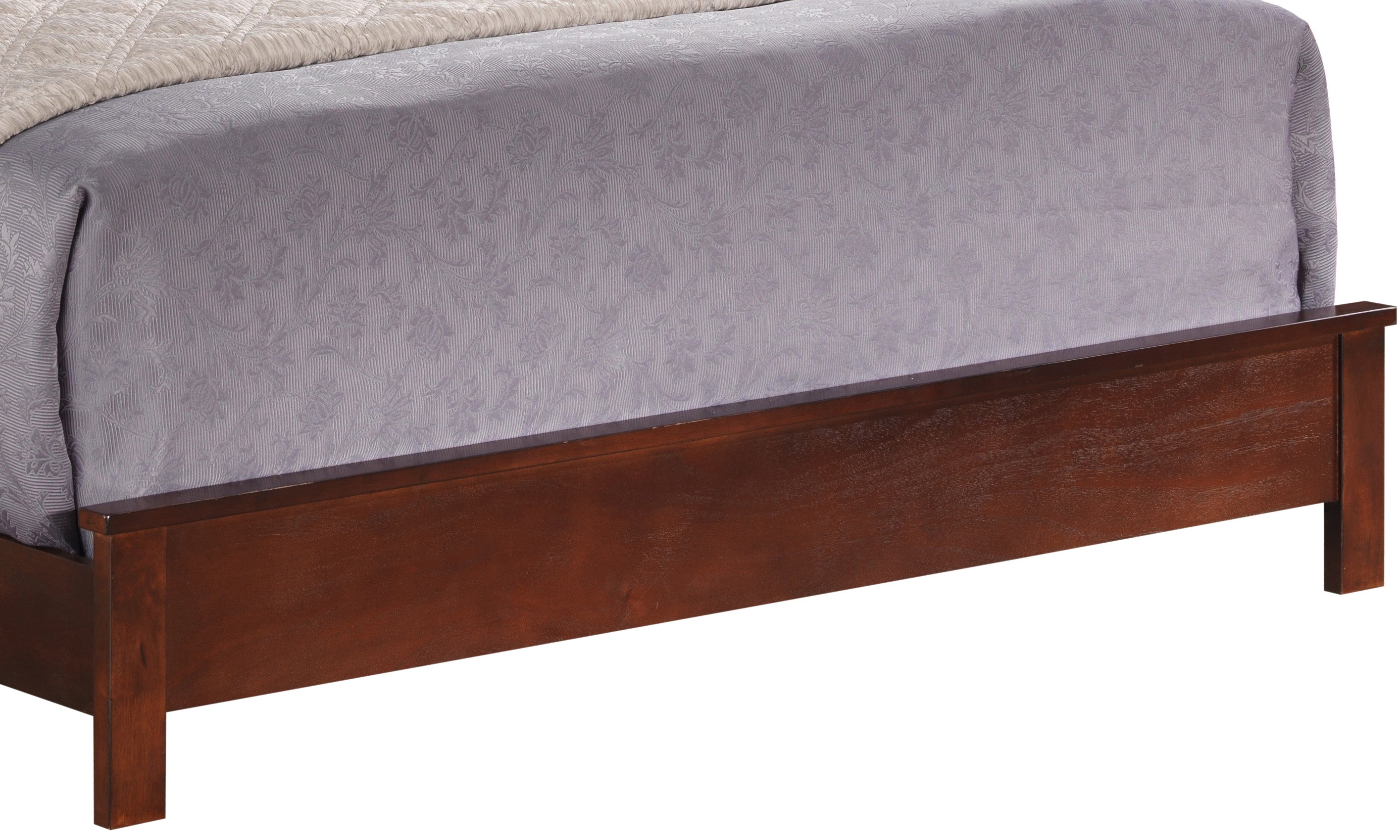 Transitional Cherry Full Bed For Timeless Elegance