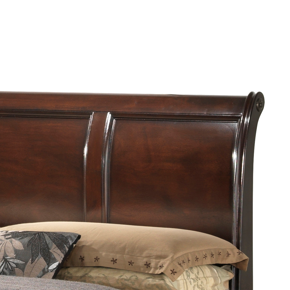 LaVita G8875A-FB Full Storage Bed in Cappuccino